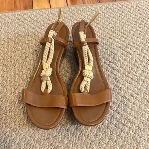 Michael Kors nautical platform sandals